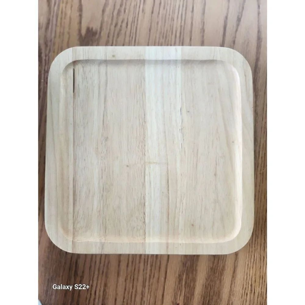 Wood turntable for table or cupboards